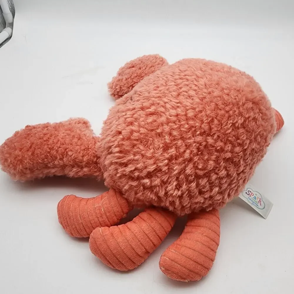 Spark Create Imagine Plush Crab Baby Rattle Toy 10